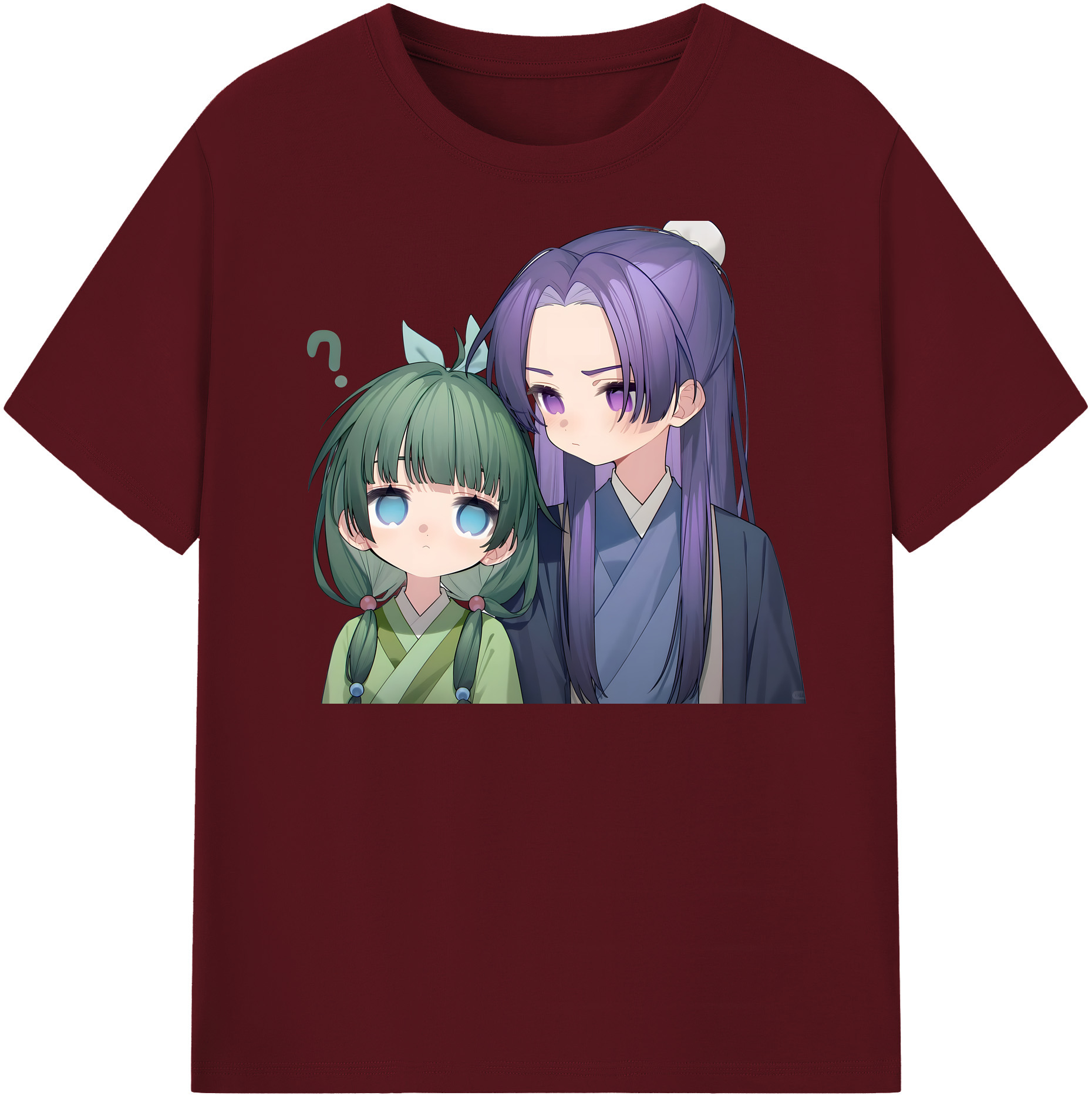 （画像用） 薬屋のひとりごと The Apothecary Diaries 綿100％半袖Tシャツ（フロントプリント）